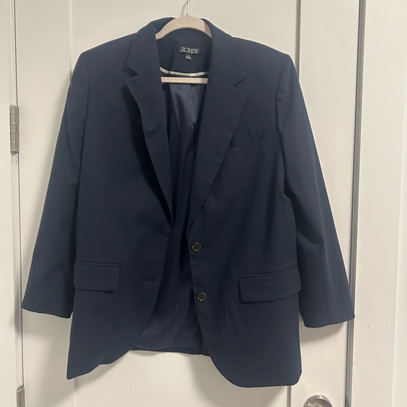JCREW Gamine Blazer in Navy (Italian wool studio blend) - Picture 5 of 9